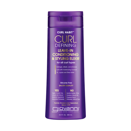 Giovanni Curl Habit Curl Defining Leave-in Conditioning & Styling Elixir 250ml - 250ml