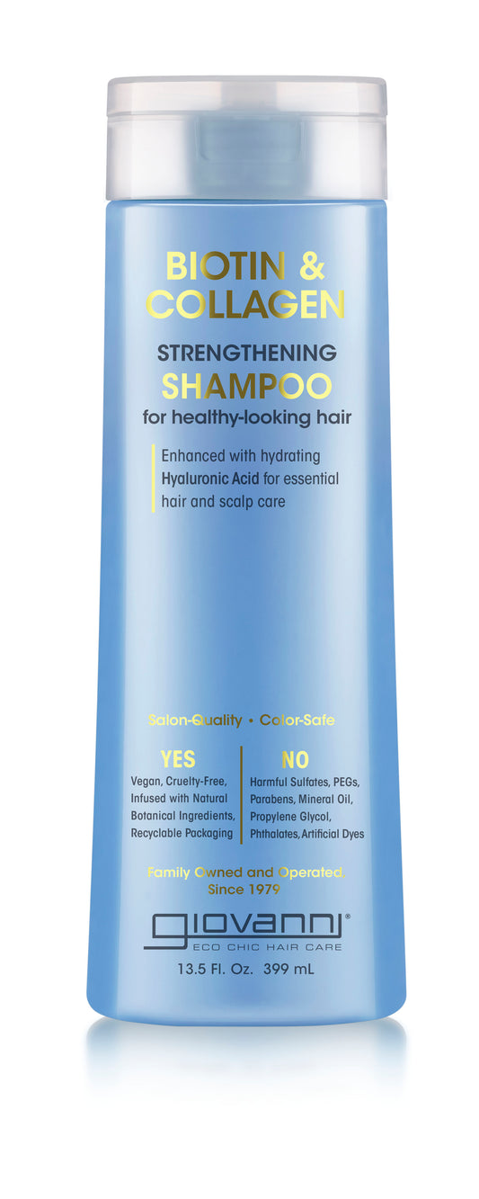 Giovanni Biotin & Collagen Strengthening Shampoo 399ml - 399ml