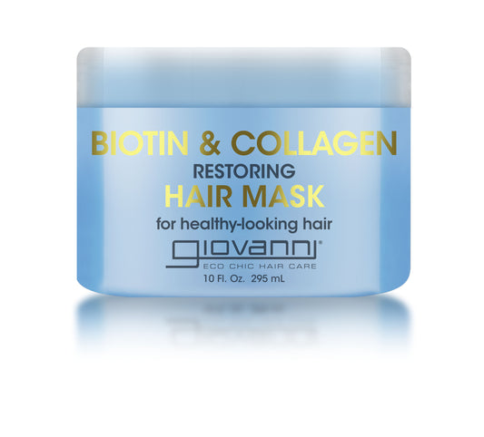 Giovanni Biotin & Collagen Strengthening Restoring Hair Mask 295ml - 295ml