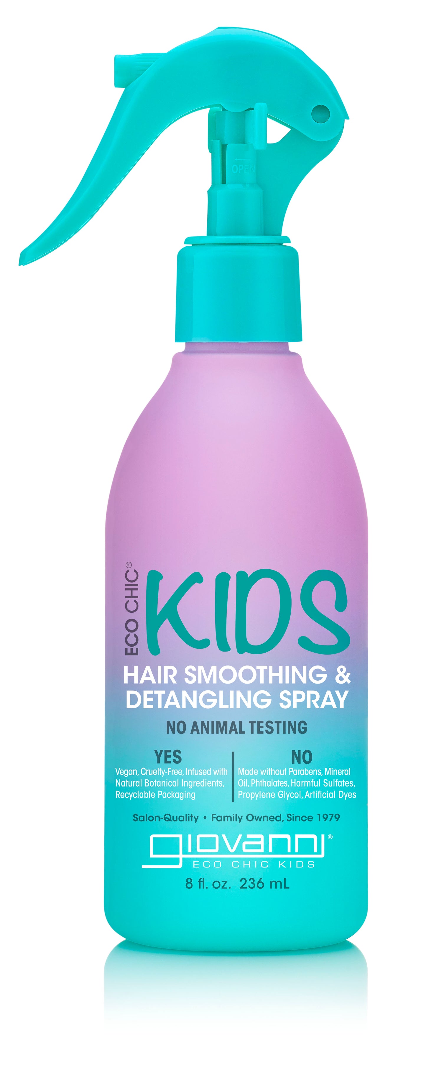 KIDS HAIR SMOOTHING & DETANGLING SPRAY 236ML - 236ml