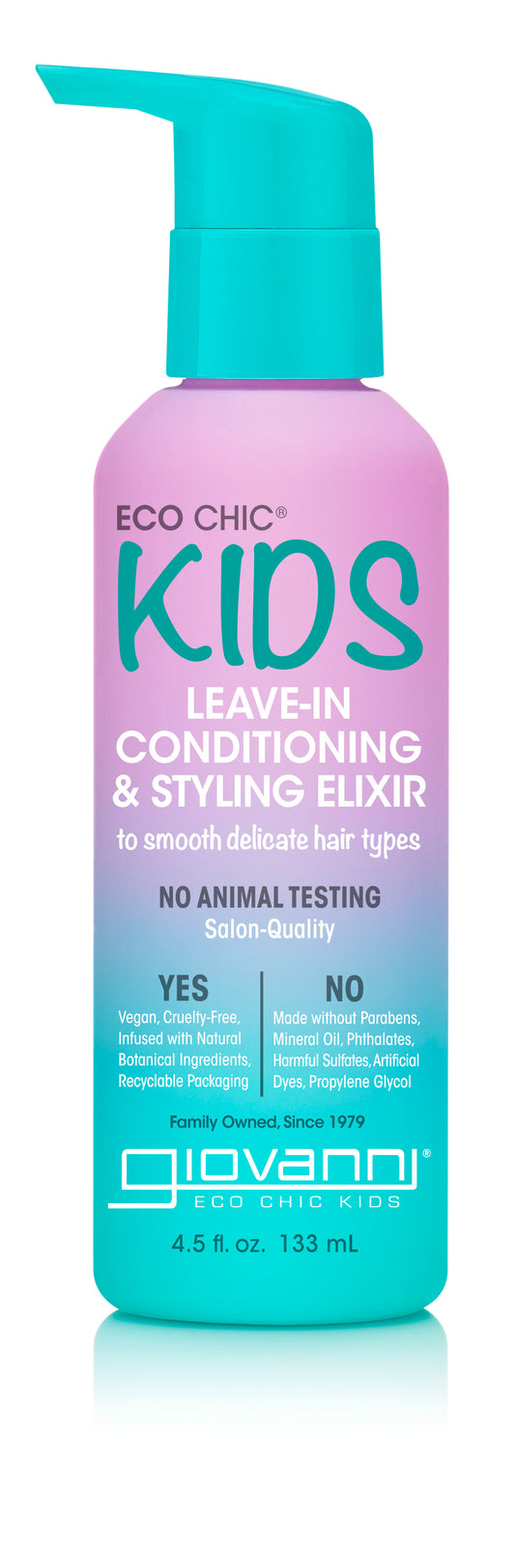 KIDS LEAVE-IN CONDITIONING & STYLING ELIXIR 133ML - 133ml