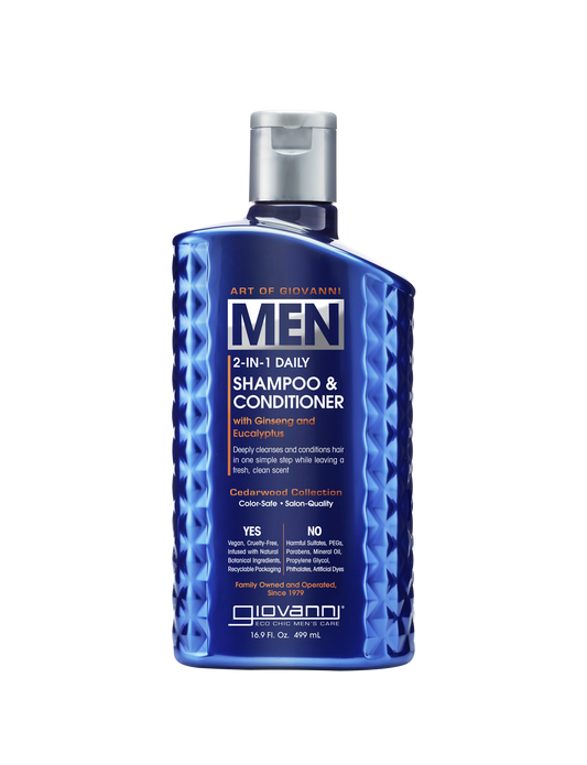 MENS 2-in-1 Daily Shampoo & Conditioner - 499ml