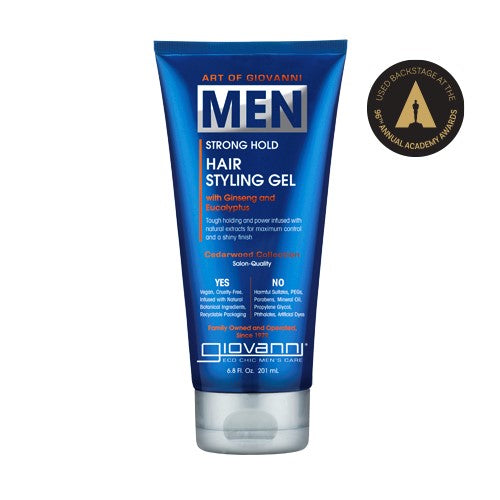 MENS Strong Hold Hair Styling Gel 201ml - 201ml