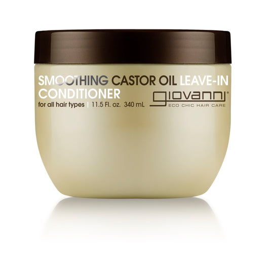 Giovanni Smoothing Castor Oil Leave-In Conditioner 340ml - 340ml