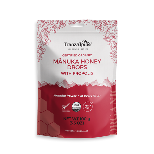 Organic Manuka Honey Drops - 100g