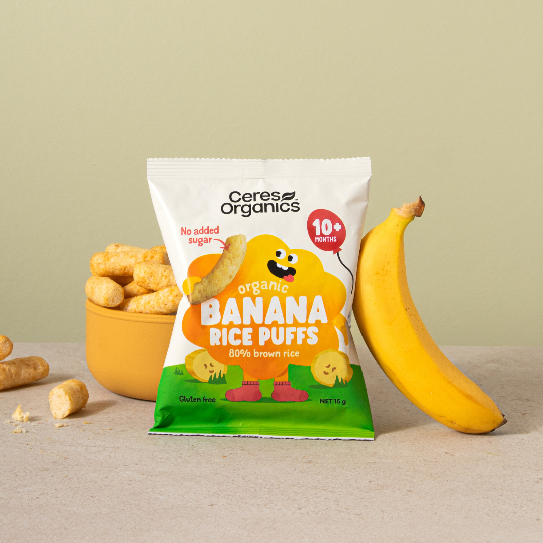Organic Baby Rice Puffs, 12-Pack Bundle