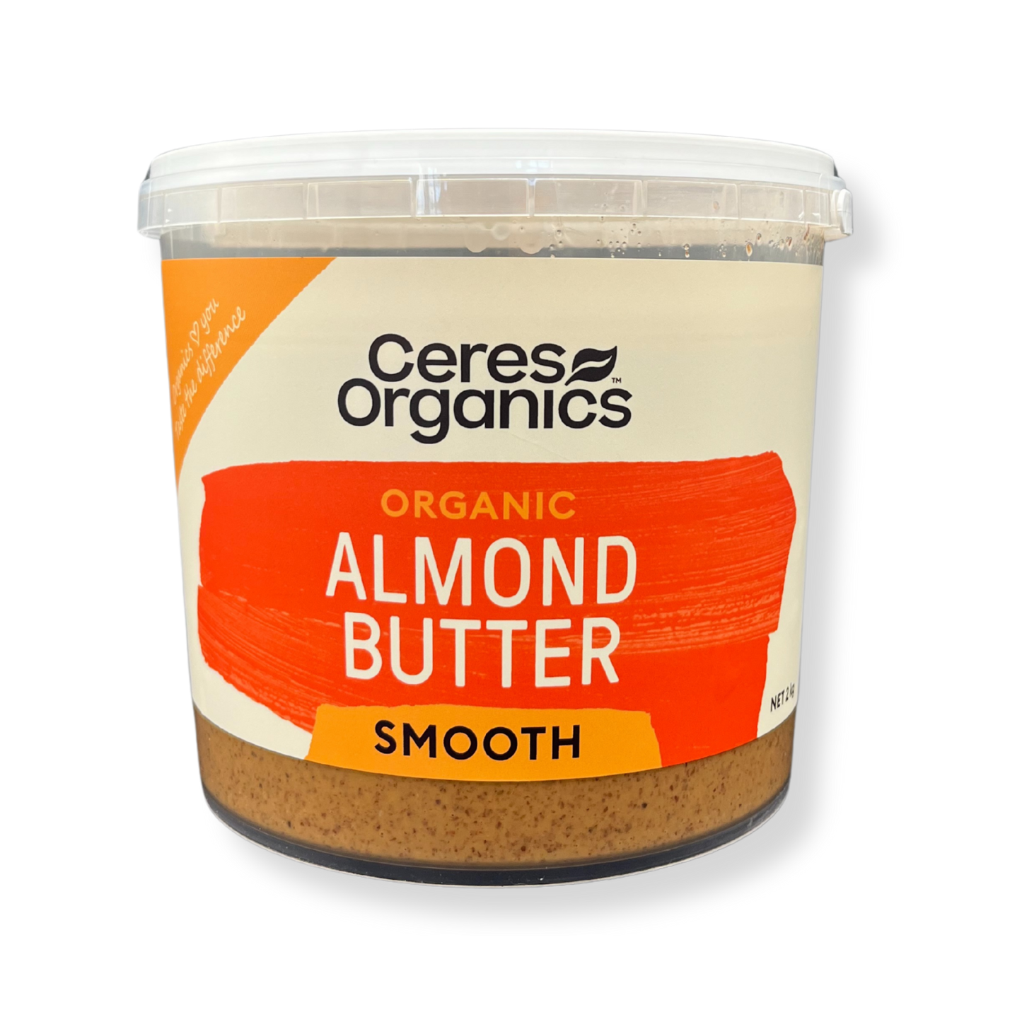 Organic Almond Butter, Smooth - 2kg