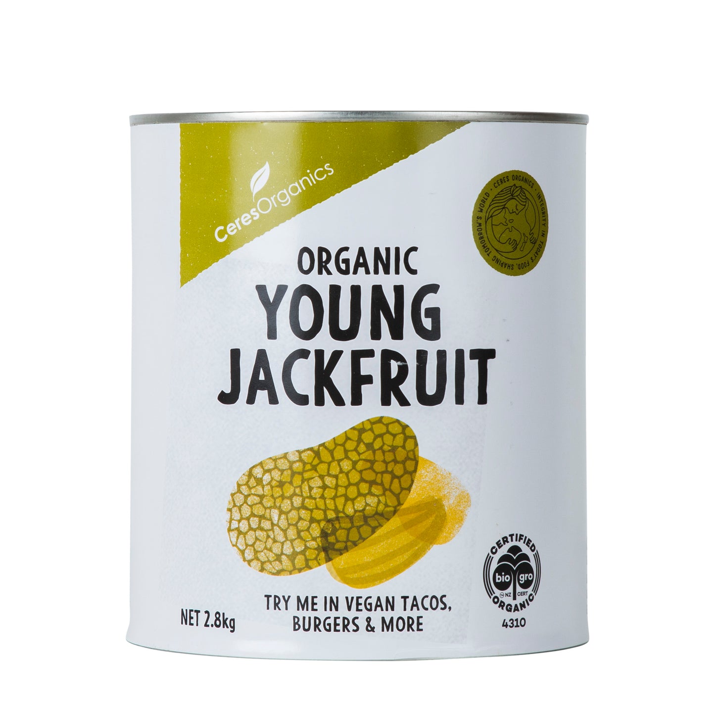 Young Jackfruit Organic - 2.8kg