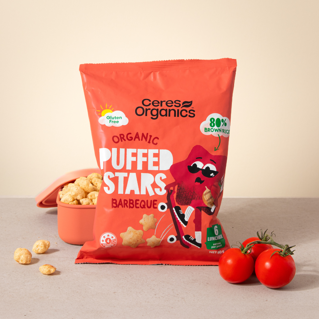 Puffed Stars Organic Kids Puffed Stars, 3-Pack Bundle – Ceres Organics