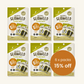 Organic Roasted Seaweed Multipack, Nori Snack - CASE 6 x 16g Packets
