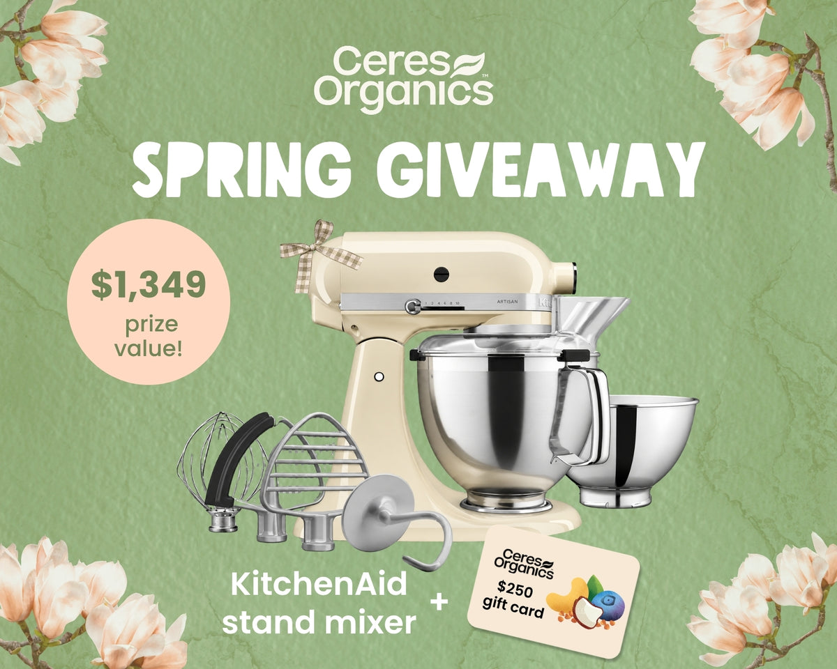 Ceres Organics Spring Giveaway