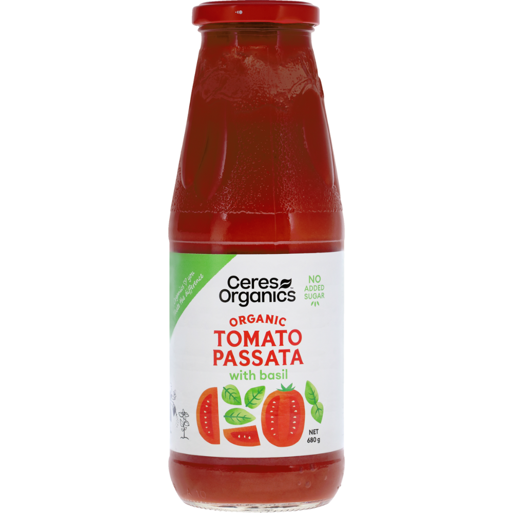 Organic Tomato & Basil Passata - 680g