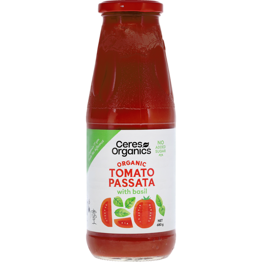 Organic Tomato & Basil Passata - 680g